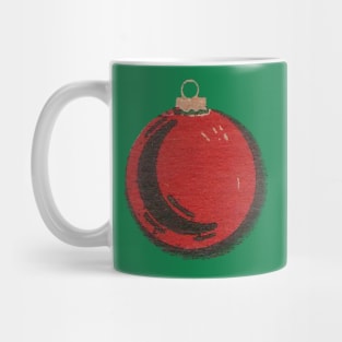 One Big Red Mis-registered Ornament Mug